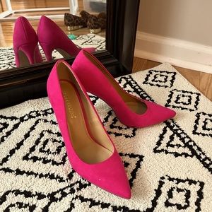 Hot Pink Shoedazzle size 8.  Never worn